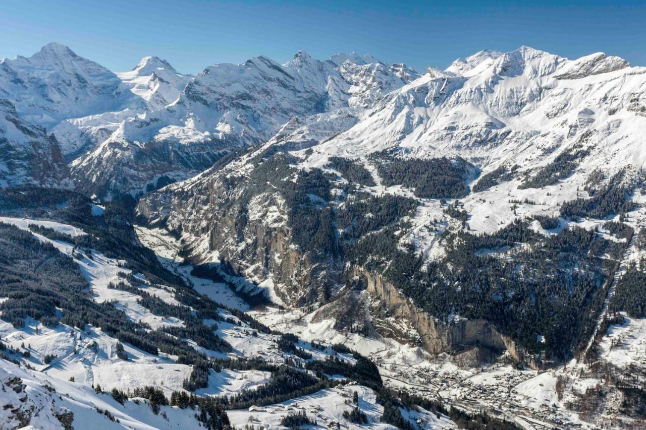 O 68 Haus Bel Air Wengen Exterior foto