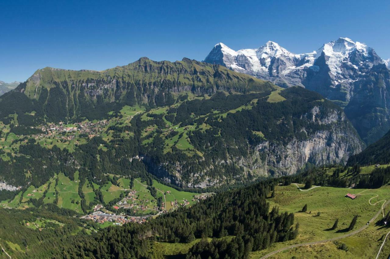 O 68 Haus Bel Air Wengen Exterior foto