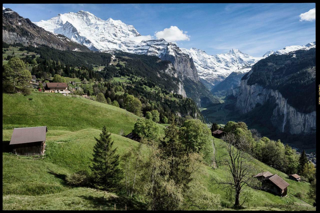 O 68 Haus Bel Air Wengen Exterior foto