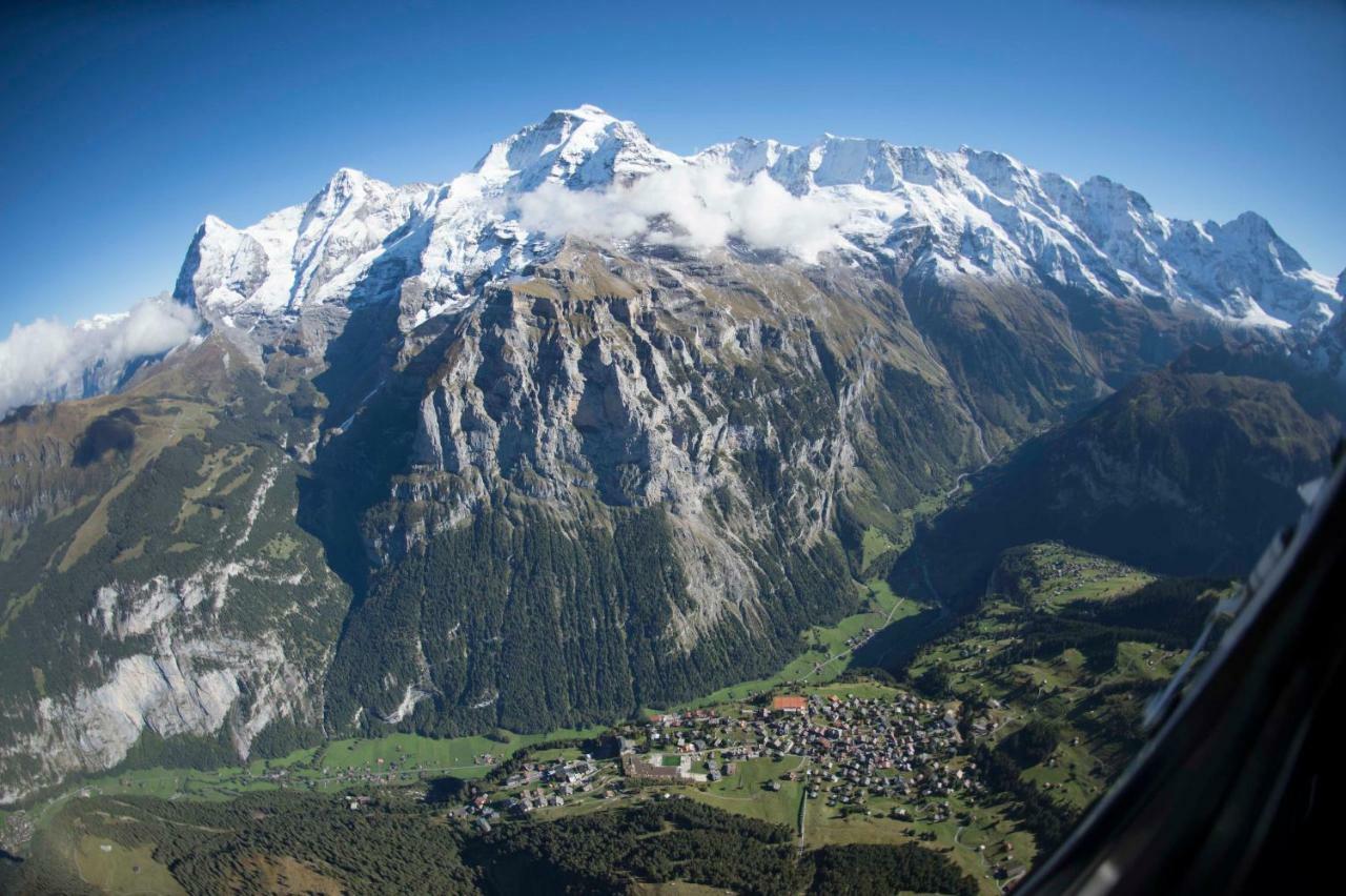 O 68 Haus Bel Air Wengen Exterior foto