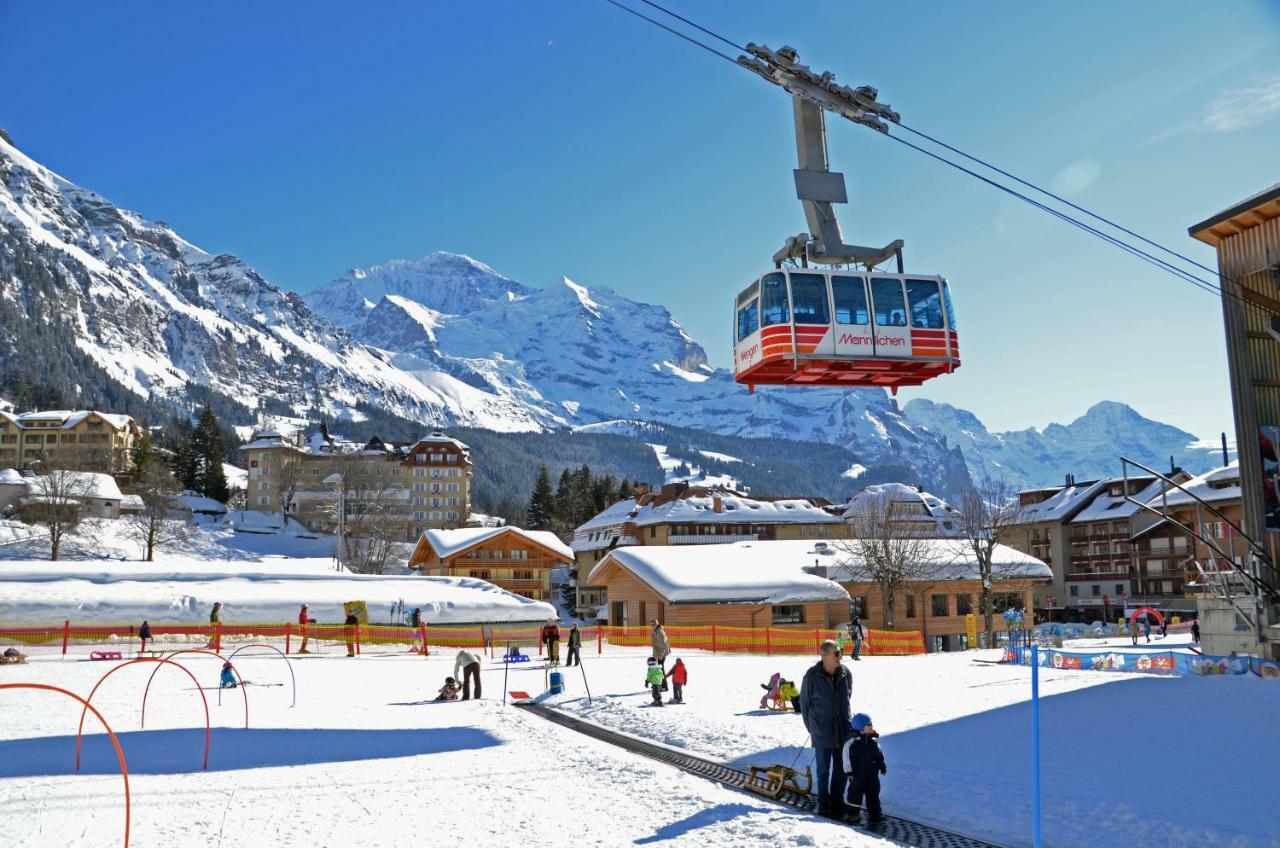 O 68 Haus Bel Air Wengen Exterior foto