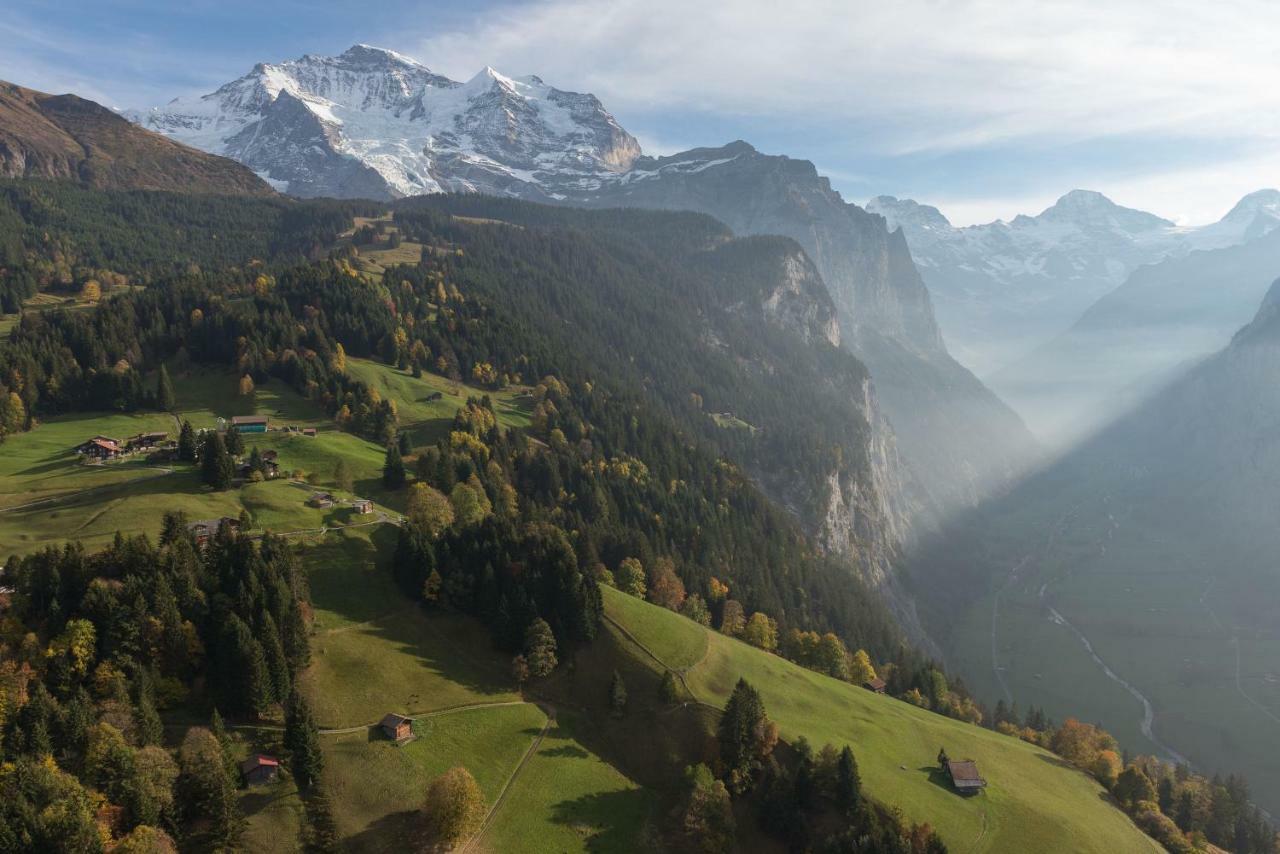 O 68 Haus Bel Air Wengen Exterior foto